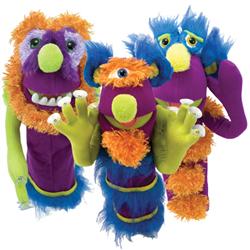 Monster Puppets at Totally Kids